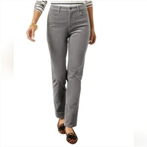 Talbots High Waist Straight Leg Corduroy pants